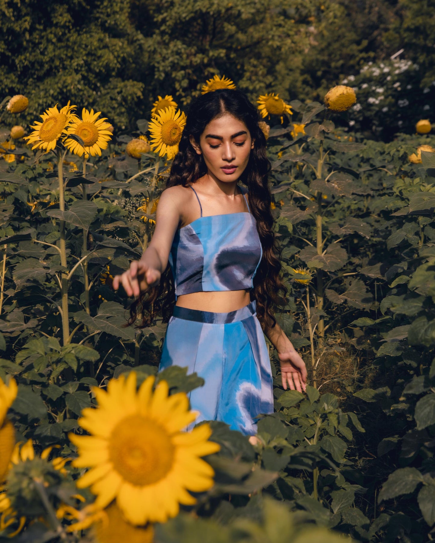 Cloud Blue Short Set