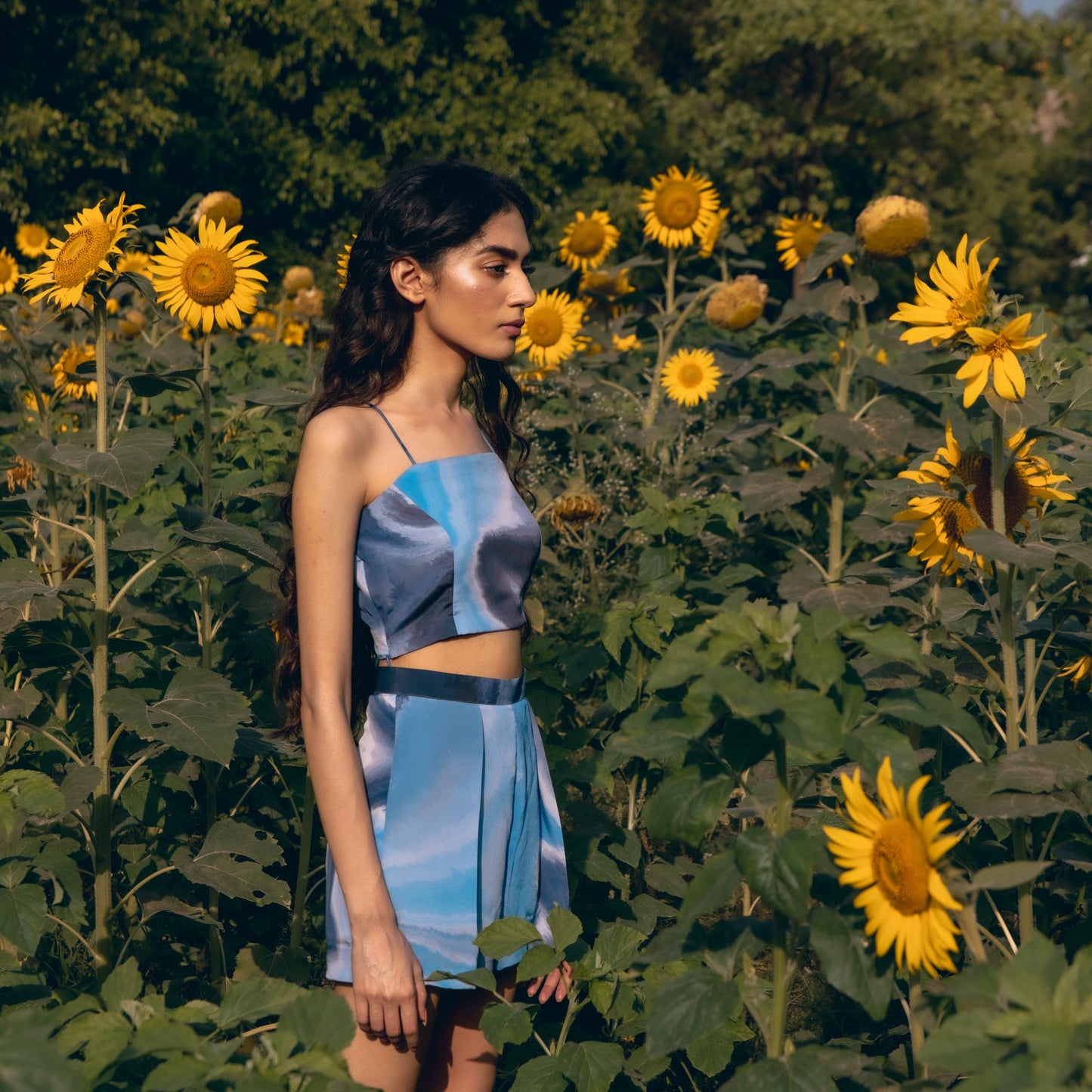 Cloud Blue Short Set