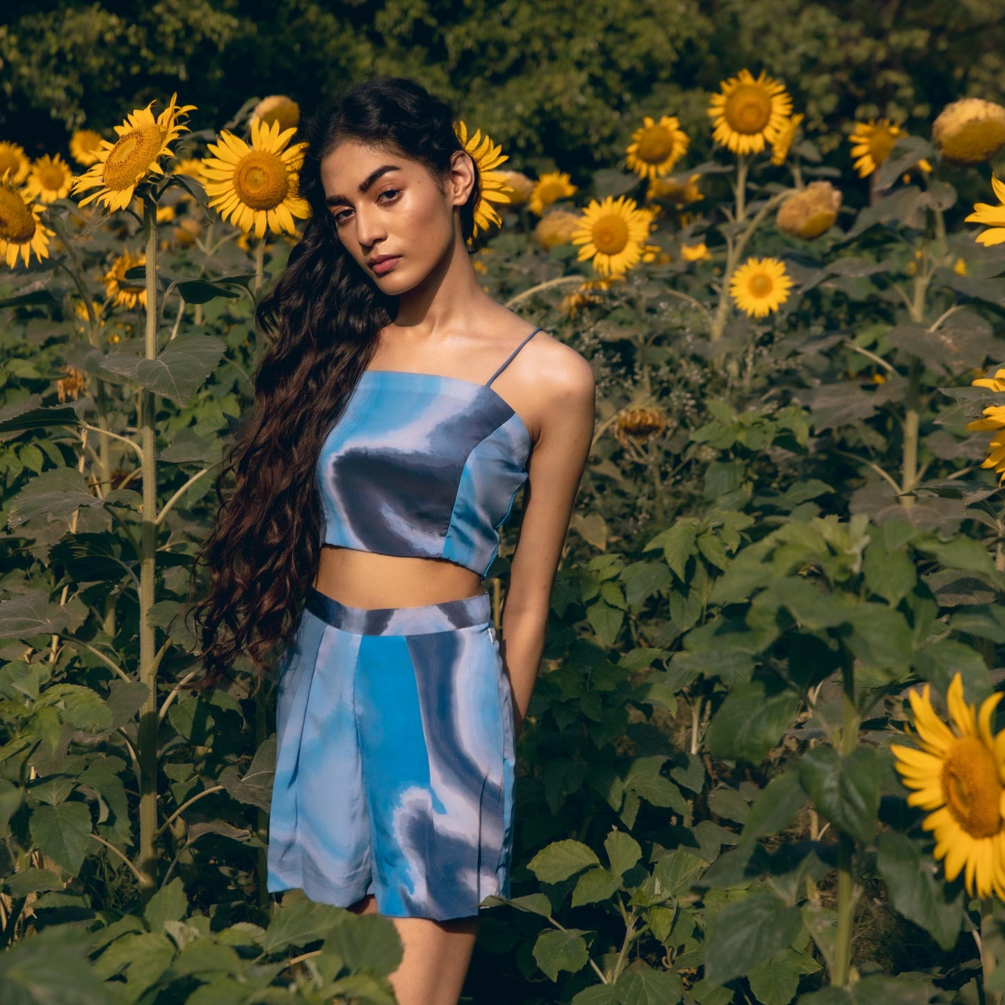 Cloud Blue Short Set