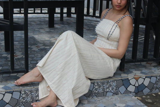 Sand Long Dress