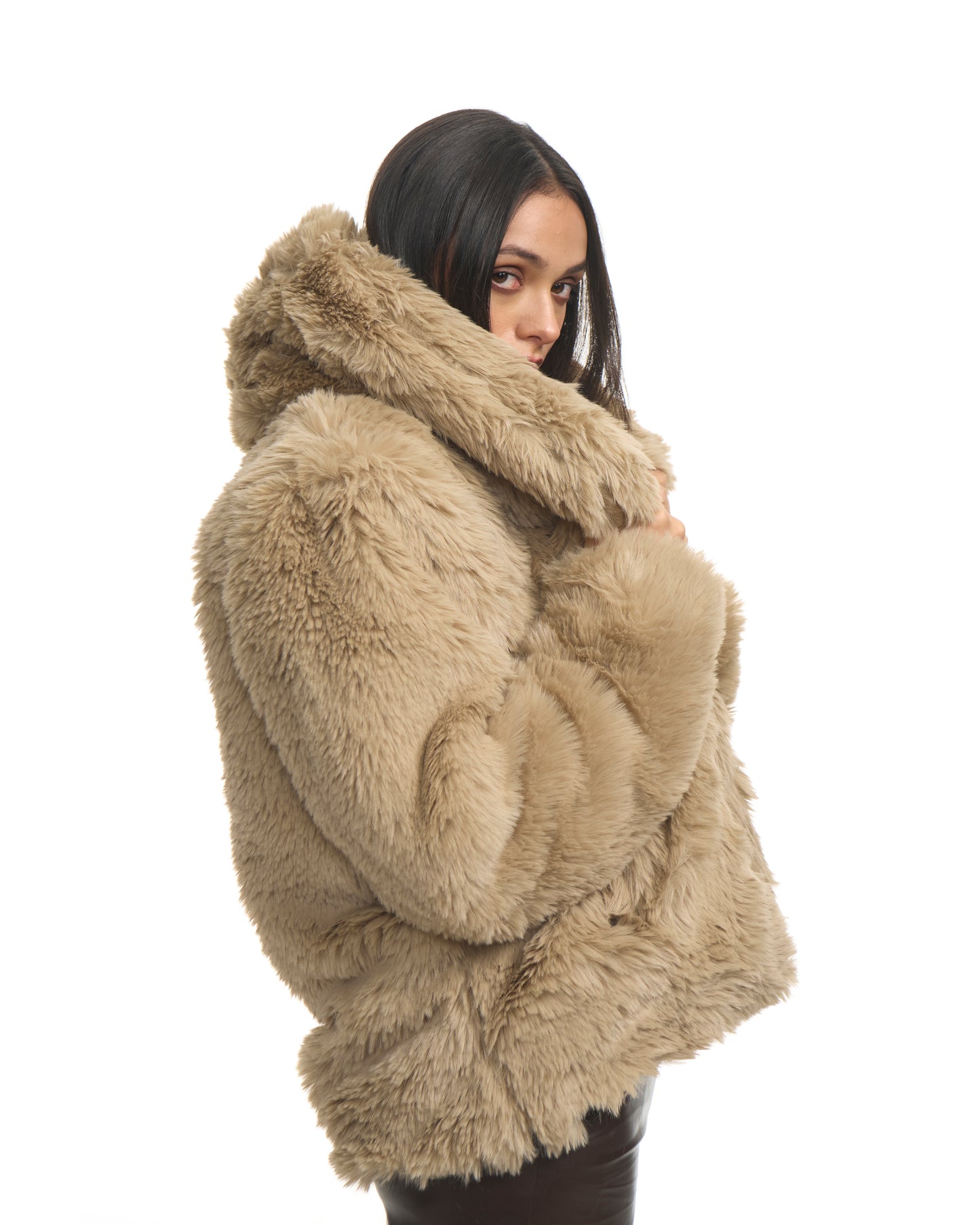 Teddy Bae Fur Coat