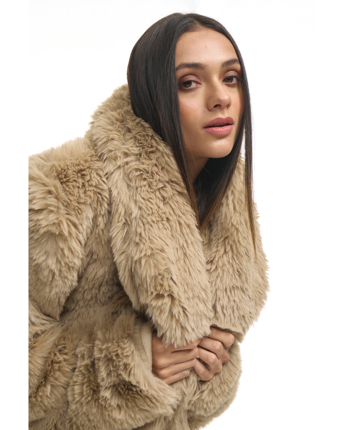 Teddy Bae Fur Coat