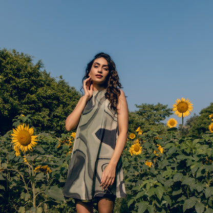 Serene Green Dress