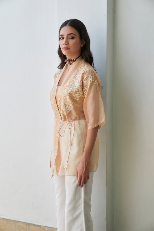 Bright Beige Co-ord Set